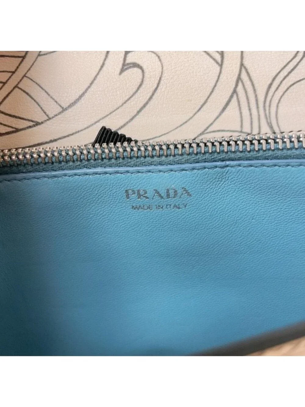 Prada James Jean Rabbit Chain Wallet Shoulder - Picture 9 of 10